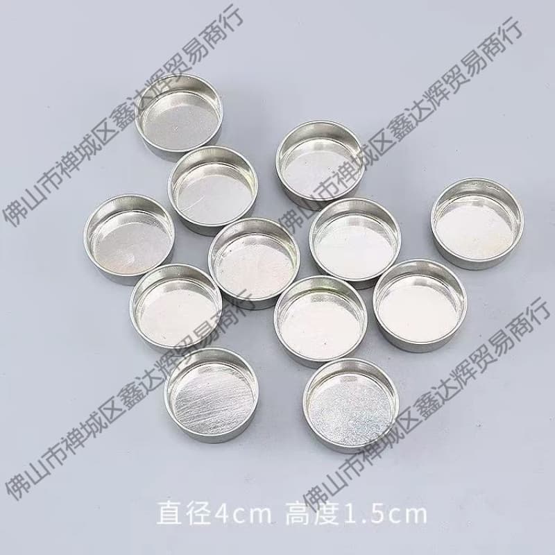 Candle Box Container Iron Tea Light Cup DIY Handmade Decoration Birthday Proposal Candle Cup Candle Light Materials