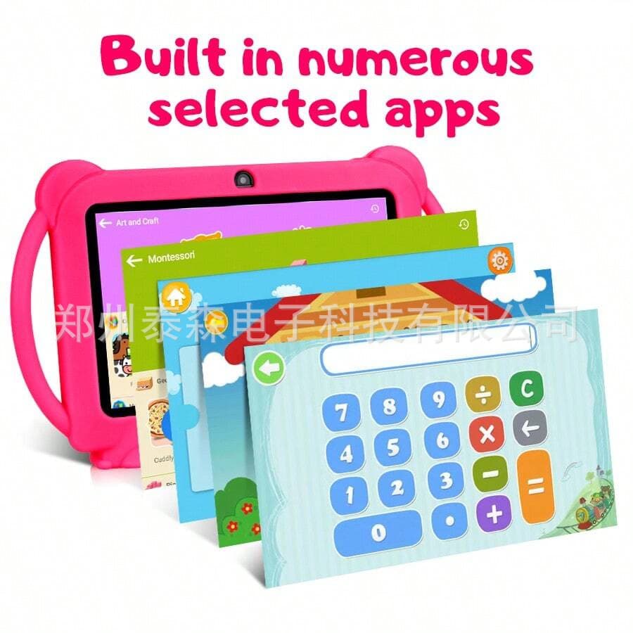 7-inch 2025 New Children's Android Tablet PC 2+32GB Eye Protection, Built-in YouTube and Google Store