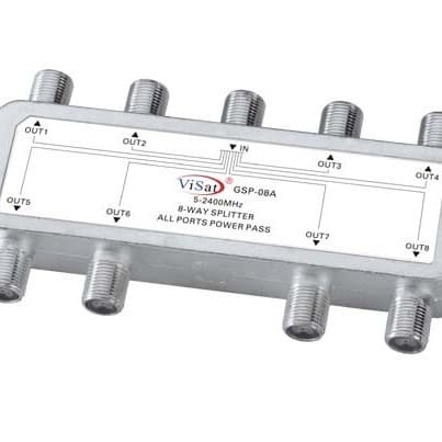 Cable TV six-way splitter 5-1000MHz low loss splitter one minute six GSC-2006