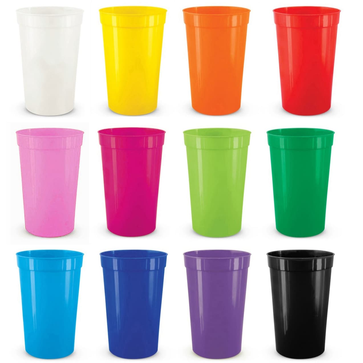 Custom sample and production of various colors: plain cups, color-changing cups, straw cups, frosted cups, coffee cups