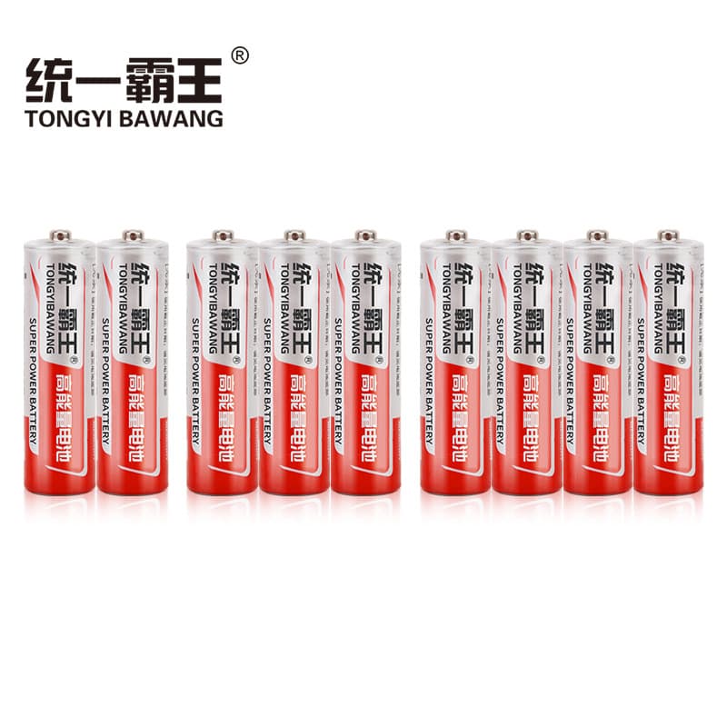Unified AA Size 5 Toy Batteries with Matching Size 7 Batteries for Wholesale