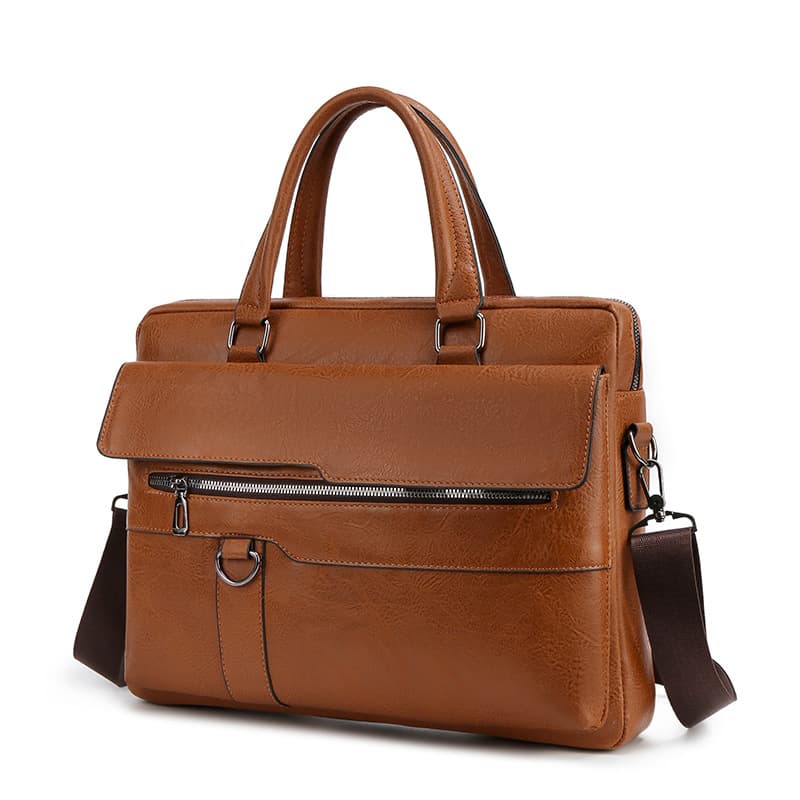 Cross-border Men's Handbag Business Commuter Bag Briefcase Large Capacity Computer Shoulder Bag Multifunctional Crossbody Backpack