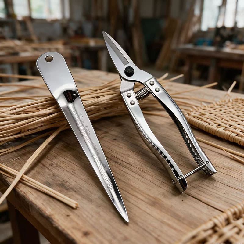 Special tools for rattan weaving, dragon pattern pry knife, handmade rattan weaving furniture, bamboo basket and rattan art auxiliary closing knife