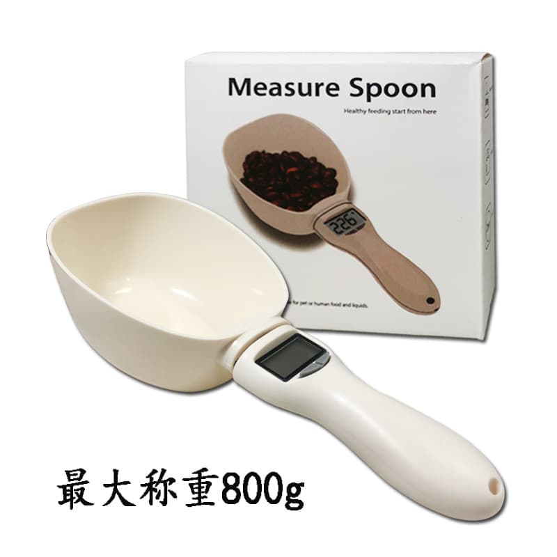 Wholesale Cross-border Pet Food Scale Household Measuring Spoon Electronic Scale 800g Large Spoon Scale Baking Kitchen Scale Small Pet Scale