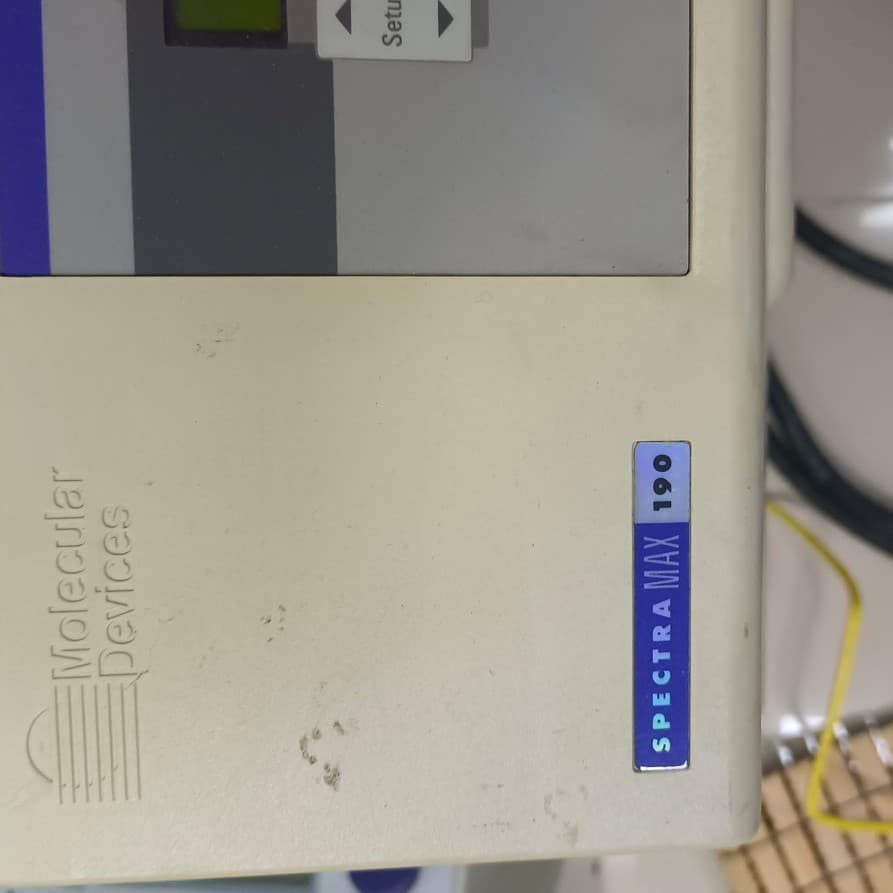Used, not new, American Molecular Devices full-wavelength multifunctional microplate reader SpectraMax 190