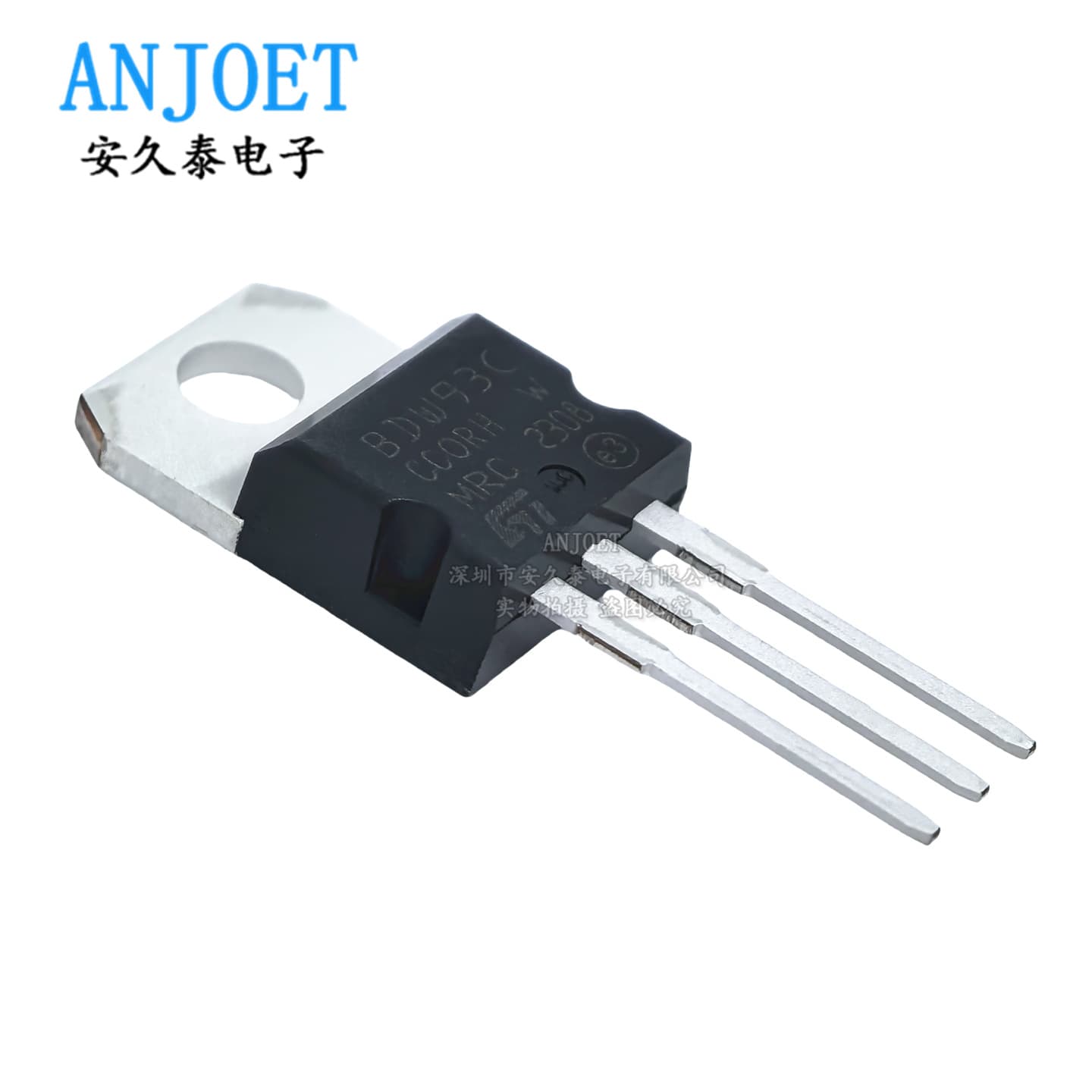 Brand new BDW93C and BDW94C Darlington transistors, power transistors, TO-220, in stock. BDW93