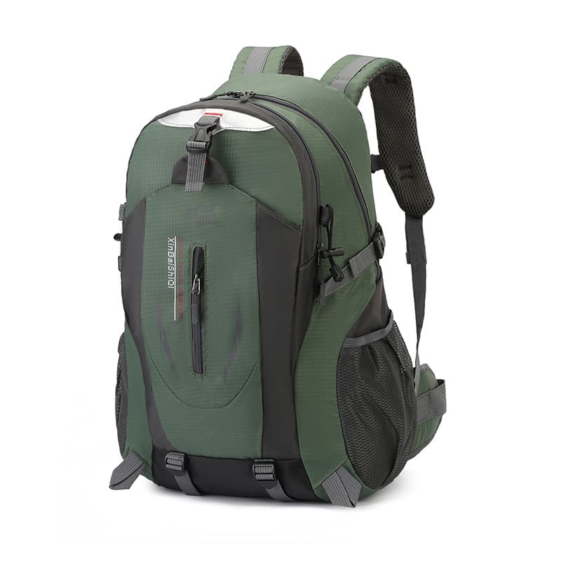 Large Capacity Travel Backpack with Lumbar Support, Hiking Backpack with Trekking Pole Holder, Multi-functional Camping Bag