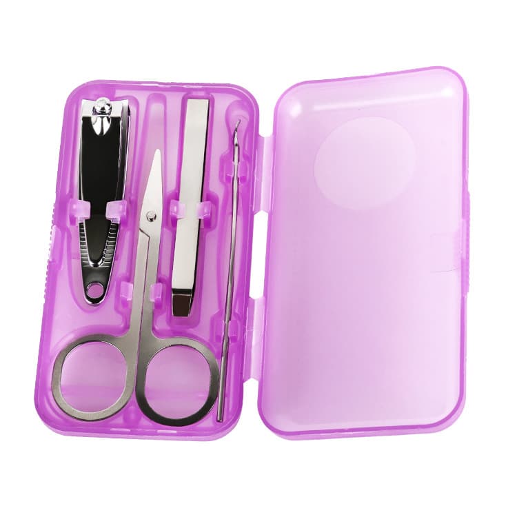 Nail Clipper Set Household Nail Scissors Stainless Steel Nail Clippers Nail Groove Pliers Pedicure Knife Manicure Tool Ear Picking Household