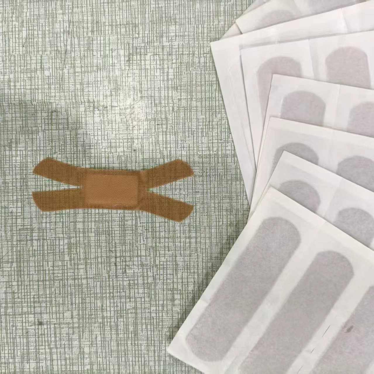 New Disposable X-Shaped Fingertip Wound Protection Patches Elastic Breathable Adhesive Bandages