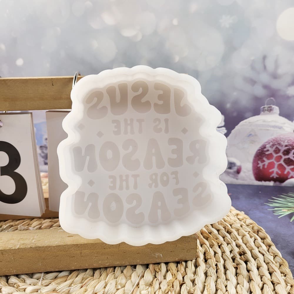 Z0155 Letter Aroma Mold Crystal Resin Silicone Mold DIY Decorative Silicone Mold