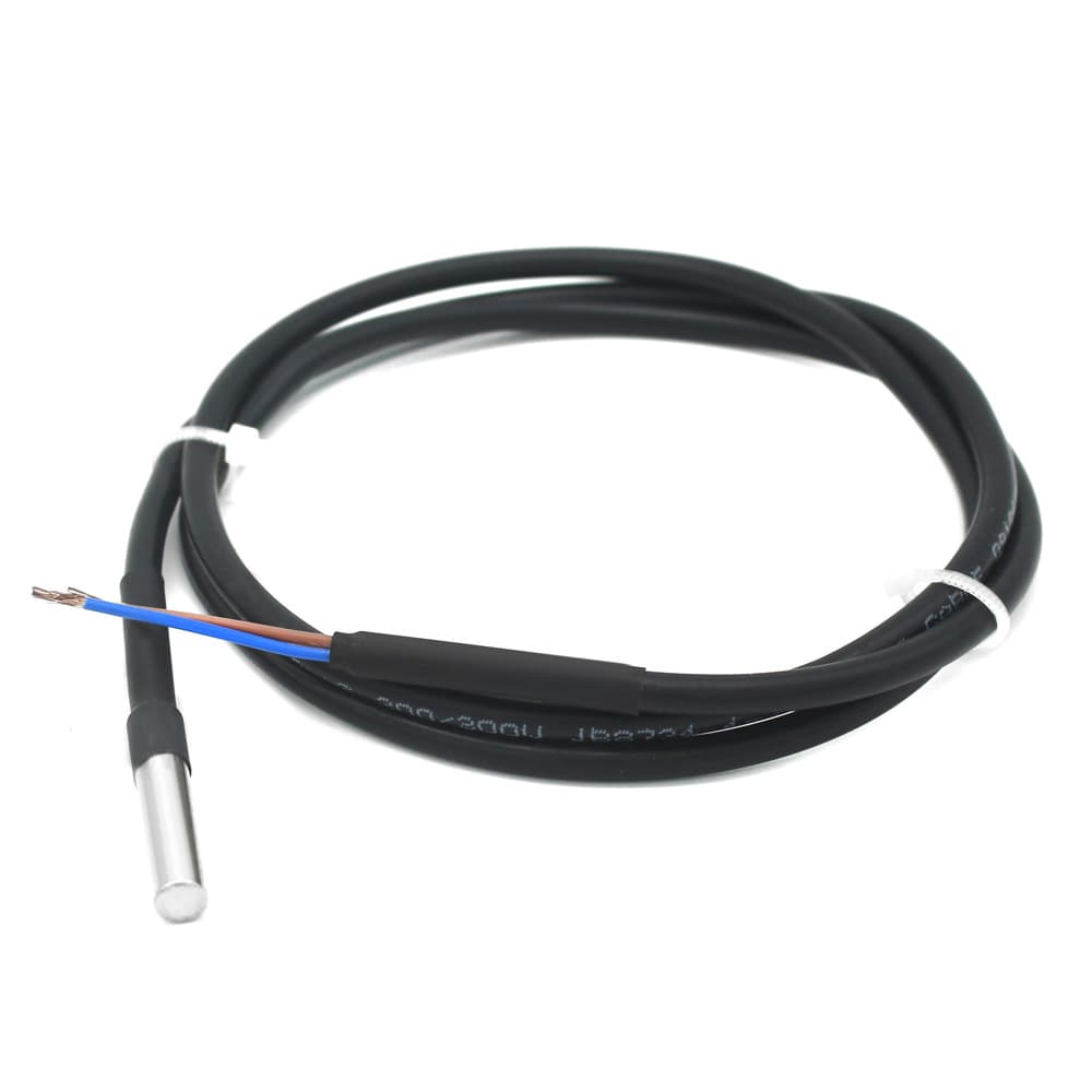 Stainless Steel Encapsulated/Waterproof DS18b20 Temperature Sensor, 1-Meter Water Temperature Probe