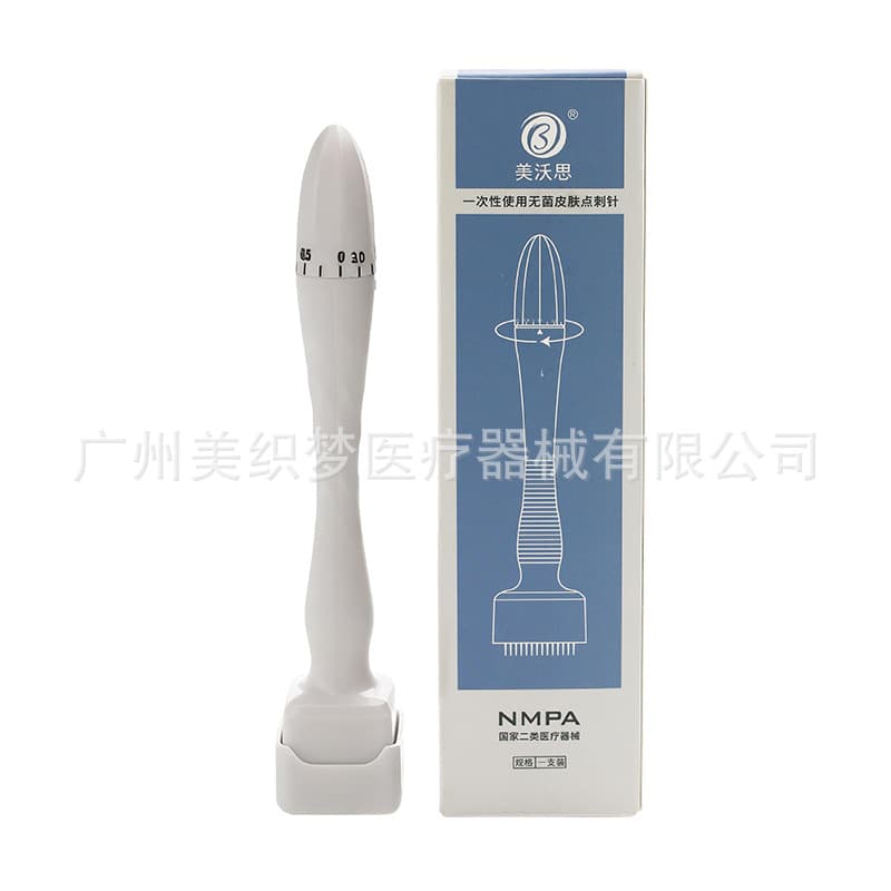 DermaStamp 140 Needles Stamp Microneedle 140 Needle Press Stamp 100 Needle Adjustable Cross-Border Factory