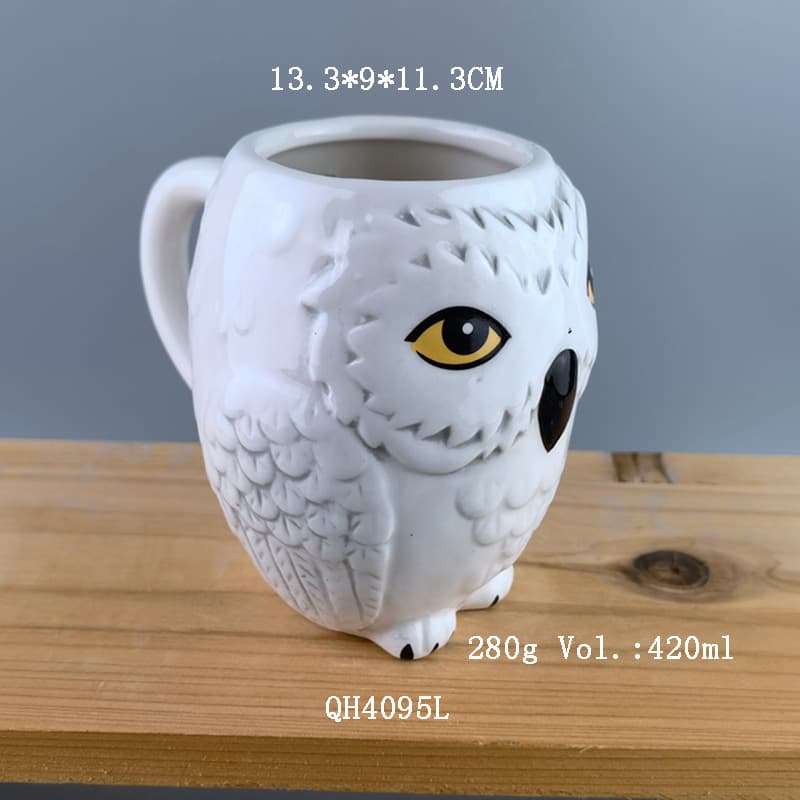 Strictly Selected Painted Harry Potter Hot Drink White Porcelain Glasses Mug Anime Merchandise Cartoon Mug Ceramic Cup