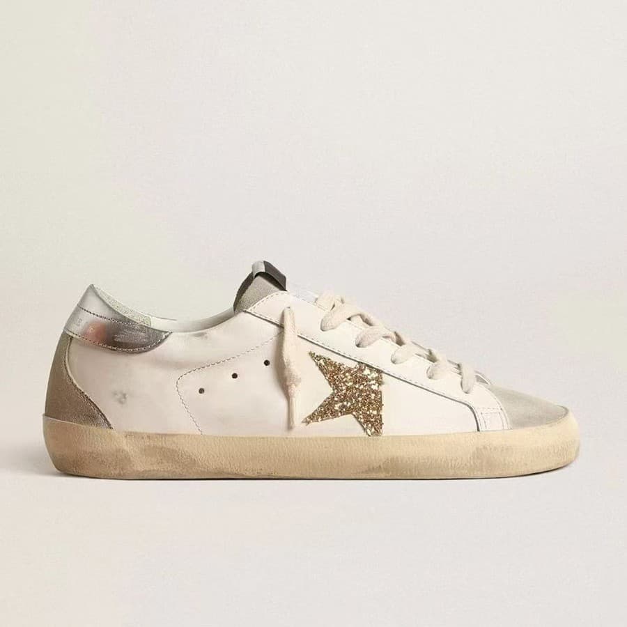 Men's and women's same style GG old star dirty shoes, versatile sneakers, dirty shoes, cowhide white shoes, small dirty shoes with increased height