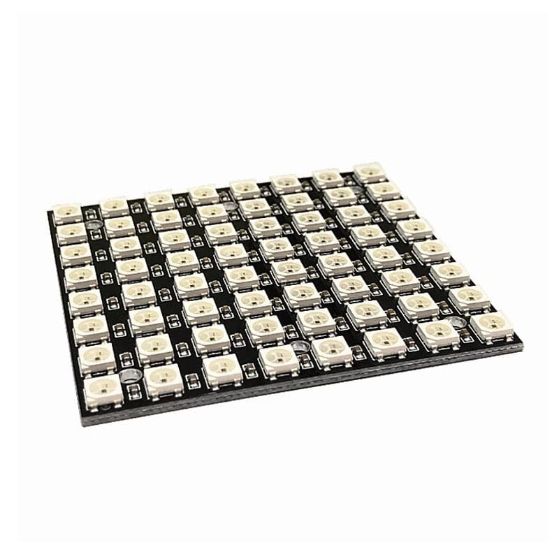 64-Bit WS2812 5050 RGB LED Built-in Full-Color Driver LED Development Board