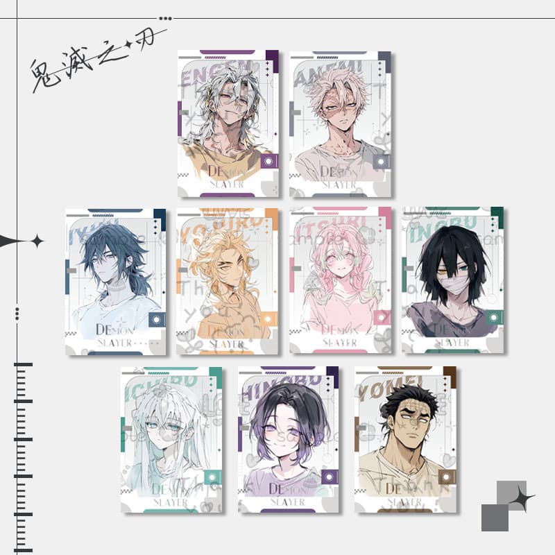Demon Slayer Anime Merchandise Instax Card Mini Card Yuichiro Tokito Shinobu Kocho Mitsuri Kanroji