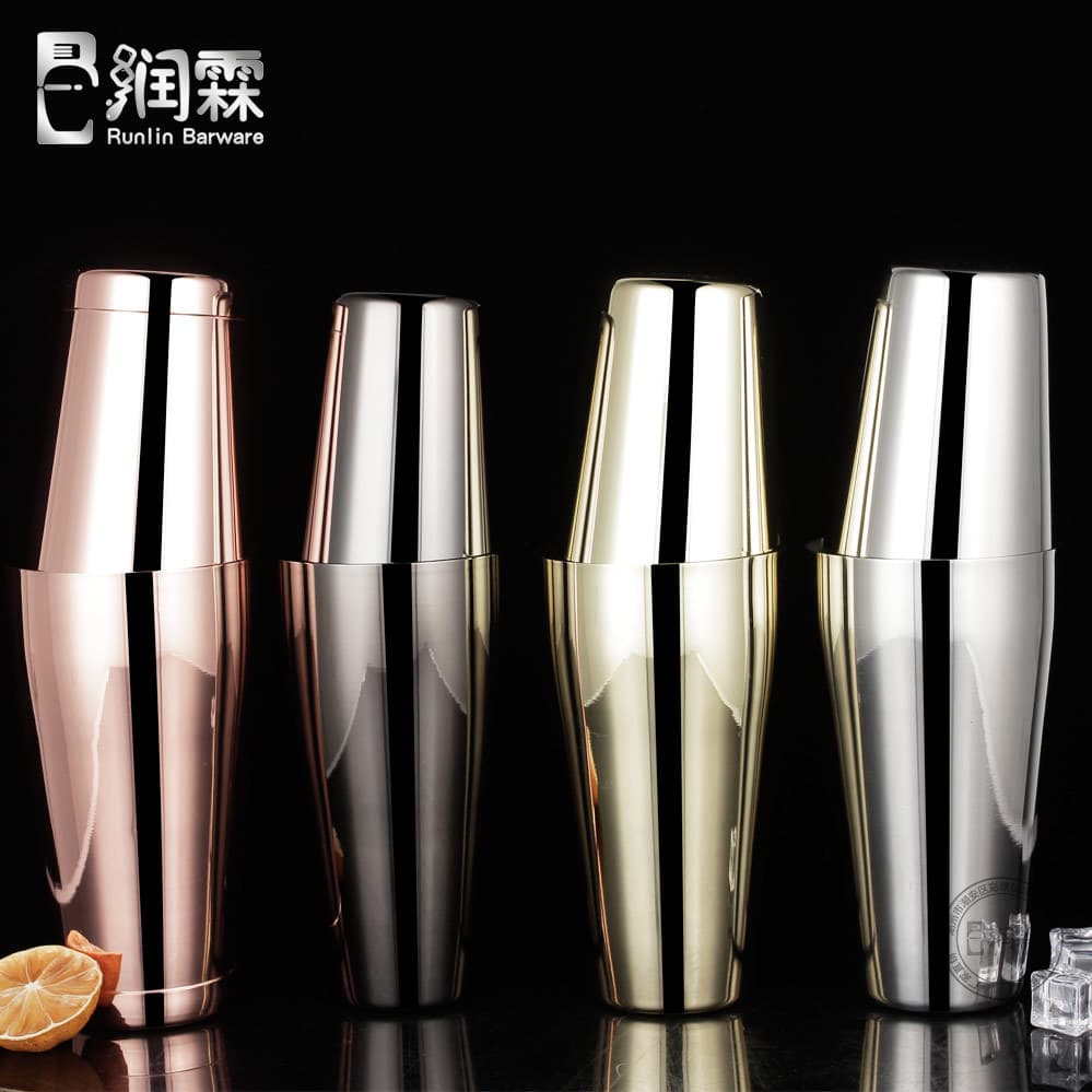 Boston shaker bar hall cup fancy shaker 304 stainless steel shaker cup American shaker set