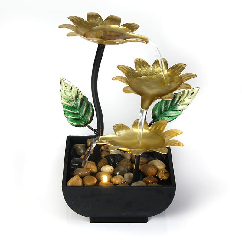 home decor office ornaments TV shopping iron flowing water ornaments cross-border fountain Feng Shui ornaments dropshipping