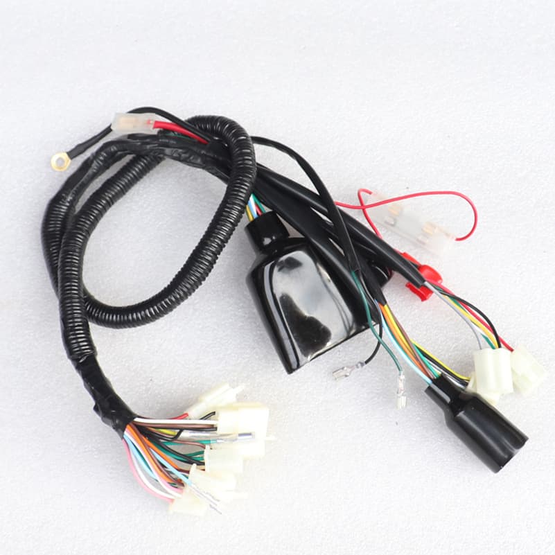 Full Vehicle Wiring Harness for Jincheng JC-7 Monkey Bike Little Monkey Motorcycle Gorilla Jintong Complete Wiring Harness