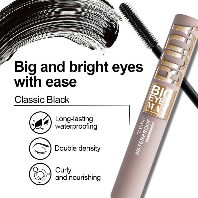 Cross-border Export Mascara Volumizing Curling Black Lengthening Smudge-proof Wholesale Affordable Women's Makeup