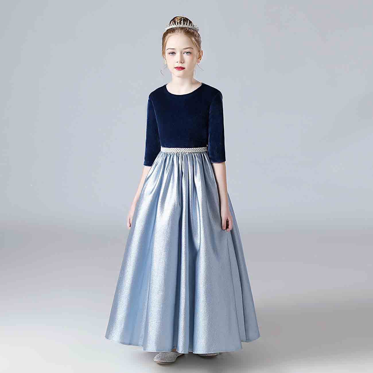 Girls' Formal Dress Amazon Piano Performance Dress Children's Art Exam Dress 10th Birthday Adult Ceremony Princess Dress