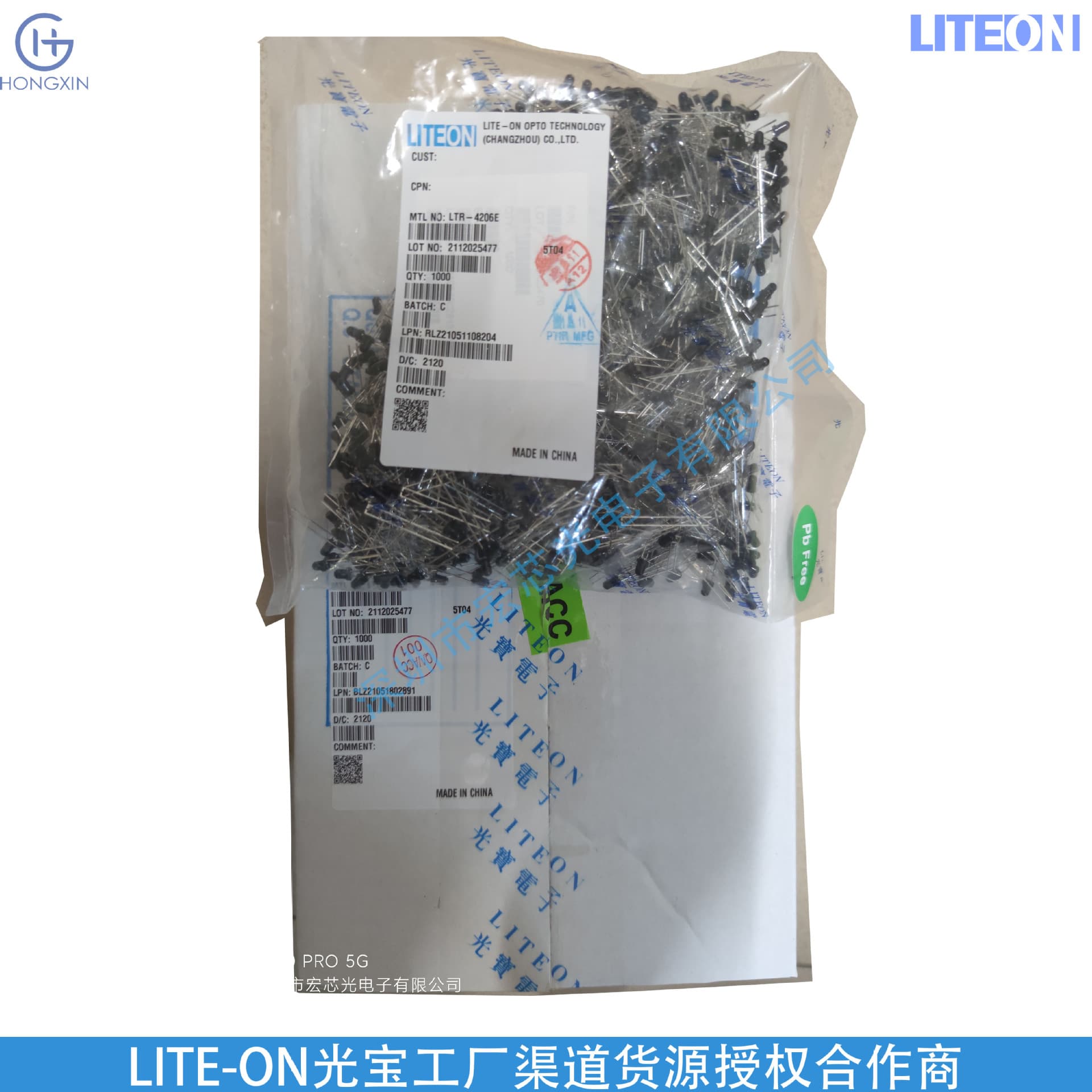 Ltst-S482Kfkt-5A Lamp Bead 482Kfkt Liteon Diode Light-Emitting Chip Liteon482