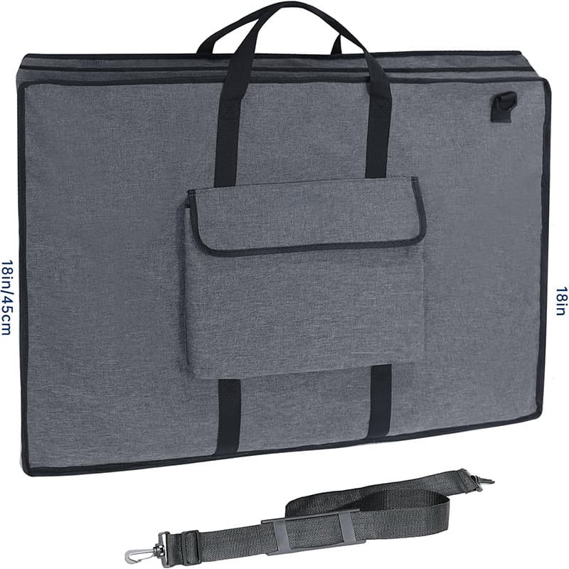 Custom Waterproof Art Briefcase for Outdoor Sketching & Student Drawing Storage