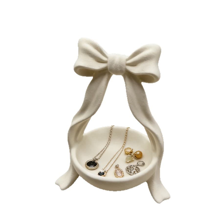 Cross-border New 3D Printed Elegant Key Jewelry Tray Decorative