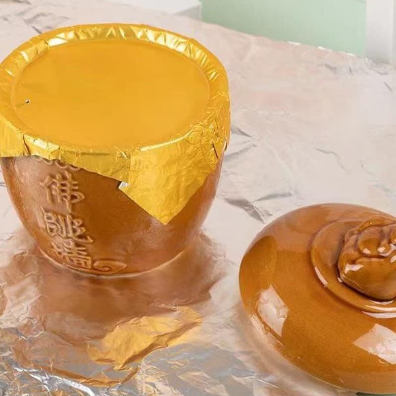 Jing Tai Zun-style packaging foil small cups for sesame balls, chocolate, glutinous rice eggs, tea, Buddha Jumps Over the Wall, clay pot soup