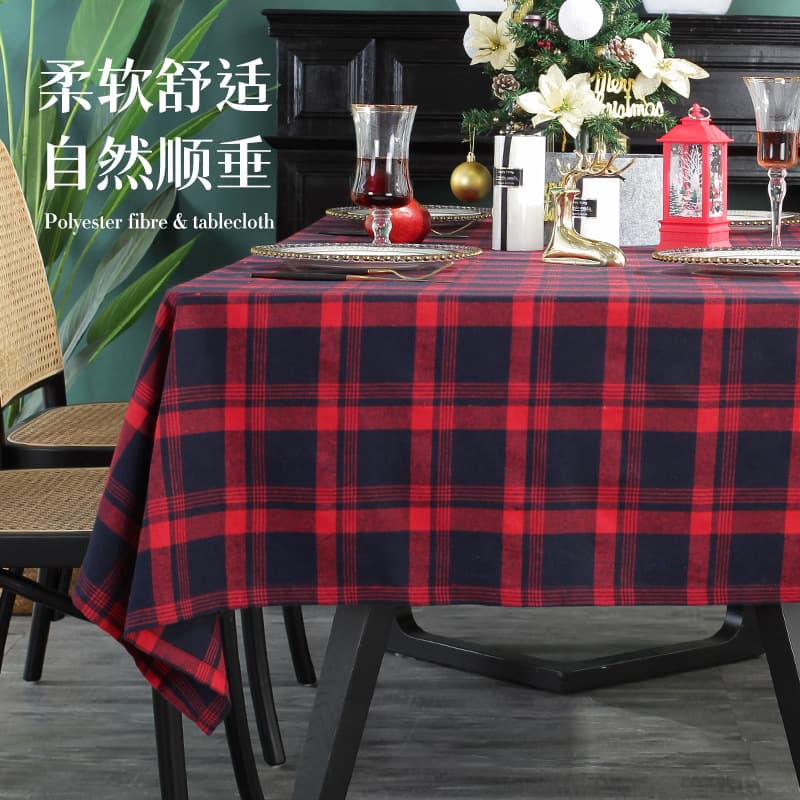 Home Decor Tablecloth Chair Covers Dining Table Art Fabric Rectangular Modern Style Various Colors Available