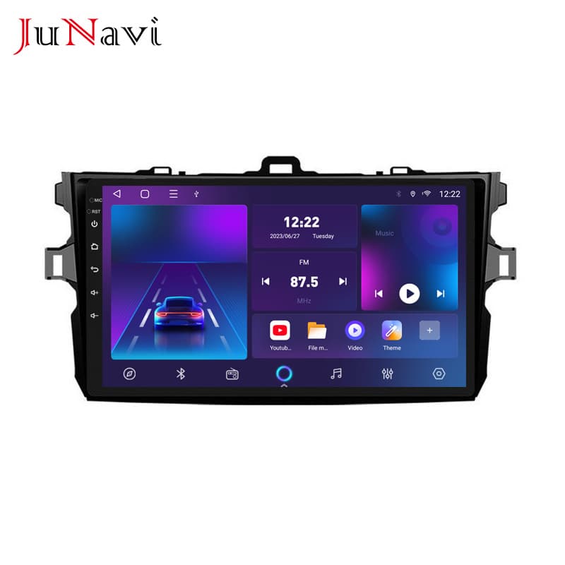 Compatible with COROLLA Toyota Corolla 07-13 Android Large Screen Car Central Control Navigation Wireless CARPLAY