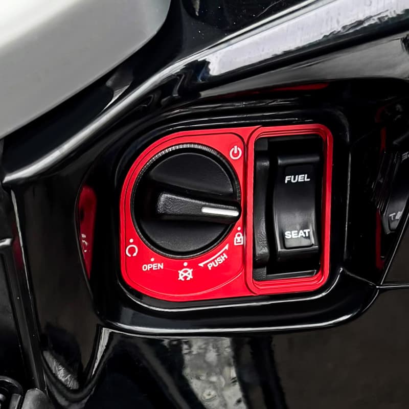 Compatible with Honda NS125LA, Lixing RX125 Modified Ignition Lock Cover, EX125 Switch Lock Protection SDH Decorative Cover