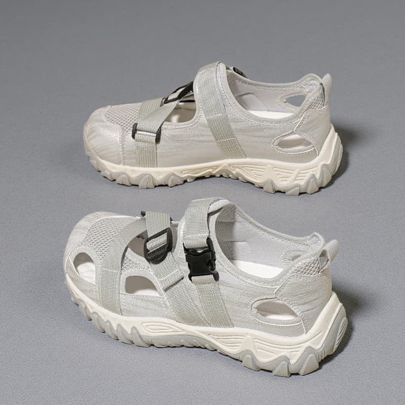 Women's Sandals Summer 2026 New Lightweight Sports Closed-Toe Girls Beach Shoes Thin Summer Sandals LDK007