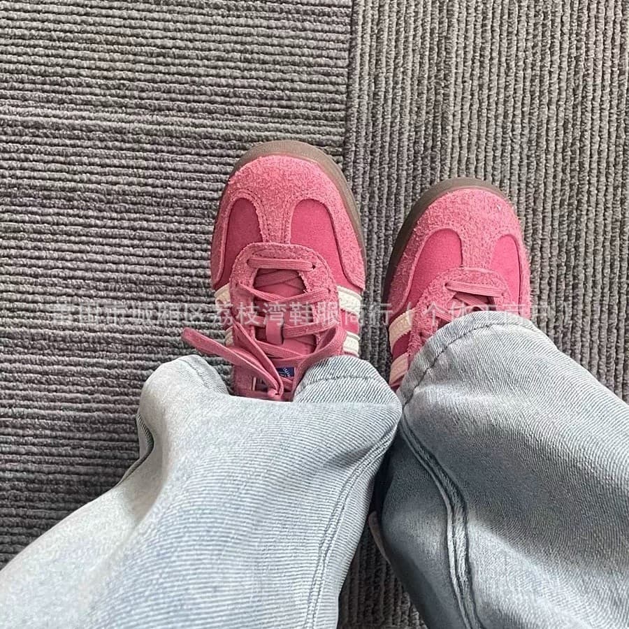 Putian Original German Training Shoes Samba Strawberry Bear Horse Year Limited Edition Unisex Casual Board Shoes