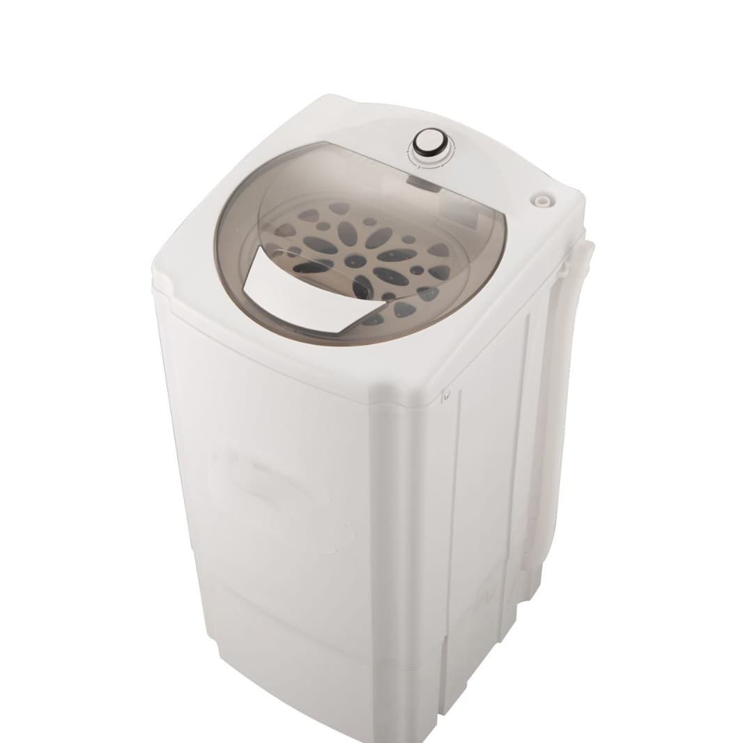 New Camel Single Tub Spin Dryer, Compact Dehydration Bucket, Large Capacity Stainless Steel Inner Tub, for Dormitory or Rental