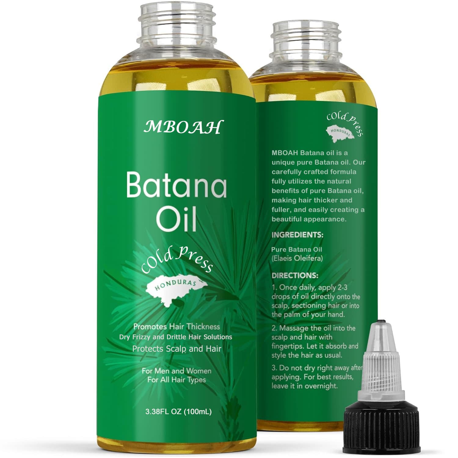 Cross-border Batana Oil Hair Oil Essential Oil Hair Care Serum for Nourishing Hair and Scalp Amazon