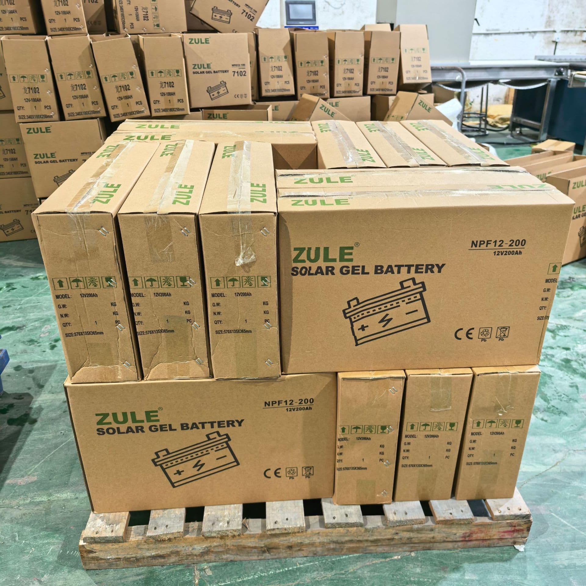 Lead-Acid Battery 12V Large Capacity 150AH Narrow Long European Style Front Terminal Battery for Solar Photovoltaic Energy Storage