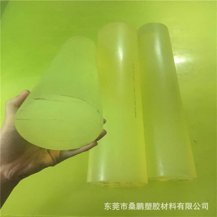 PU rod red, black, blue, green hardened Urethane rubber round rod yellow semi-transparent wear-resistant anti-static polyurethane rod