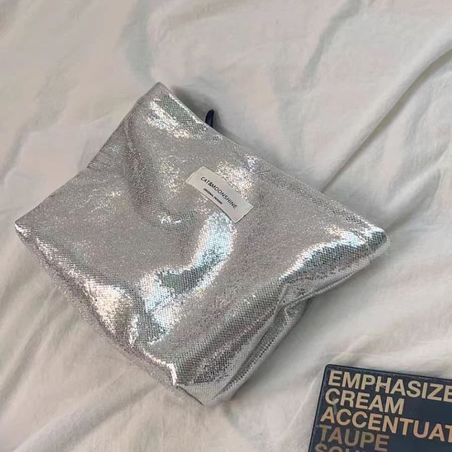 Flash Clutch Bag Original New Cosmetic Bag Large Capacity Toiletry Bag Outgoing Storage Bag Simple Portable Bag