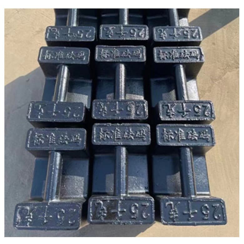 Henan Direct Delivery 48-Hour Arrival Lock-Type 20KG/10kg/5KG Pure Cast Iron Elevator Scale Standard Calibration Weights