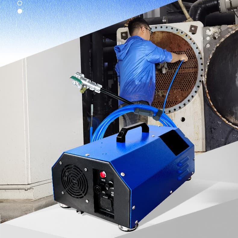 Quick Condenser Tube Cleaning Machine for Central Air Conditioning Copper Pipe Cleaning, Specialized Commercial Industrial Descaling Manufacturer