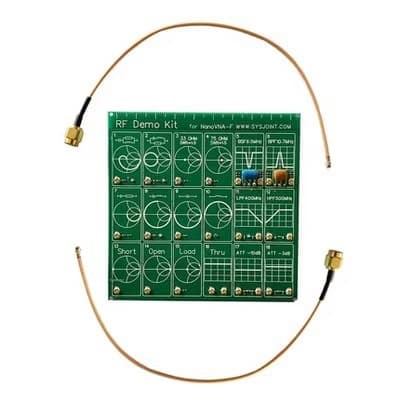 RF Demo Kit NanoVNA Radio Frequency Test Board Vector Network Test Filter Attenuator