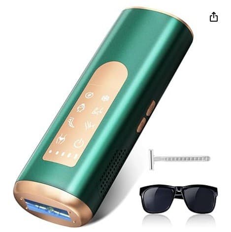 New Electric Laser Hair Removal Device, Ice-Sensing Photon Whitening Beauty Device, Home-Use Ice-Point Painless Hair Removal Device