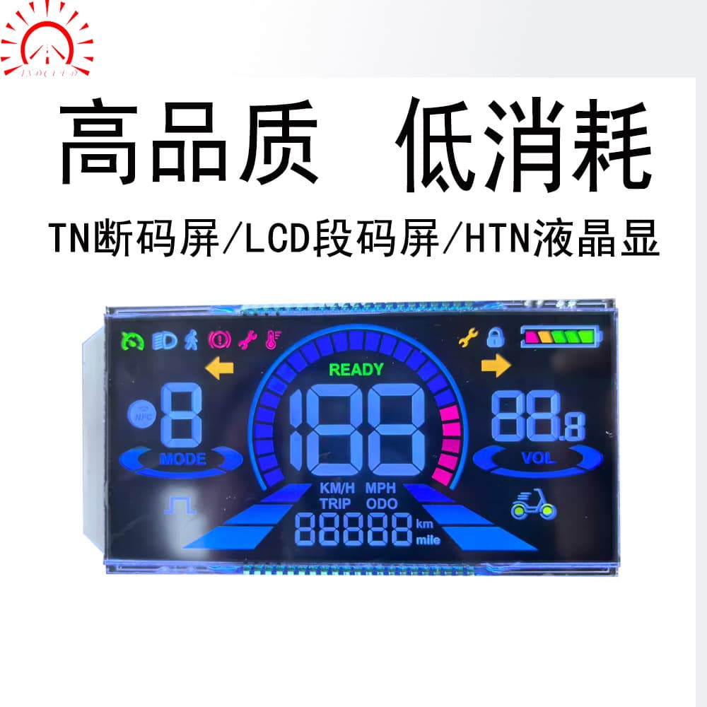 Manufacturer custom precise display, stable and reliable TN segment screen, LCD segment screen, HTN LCD display