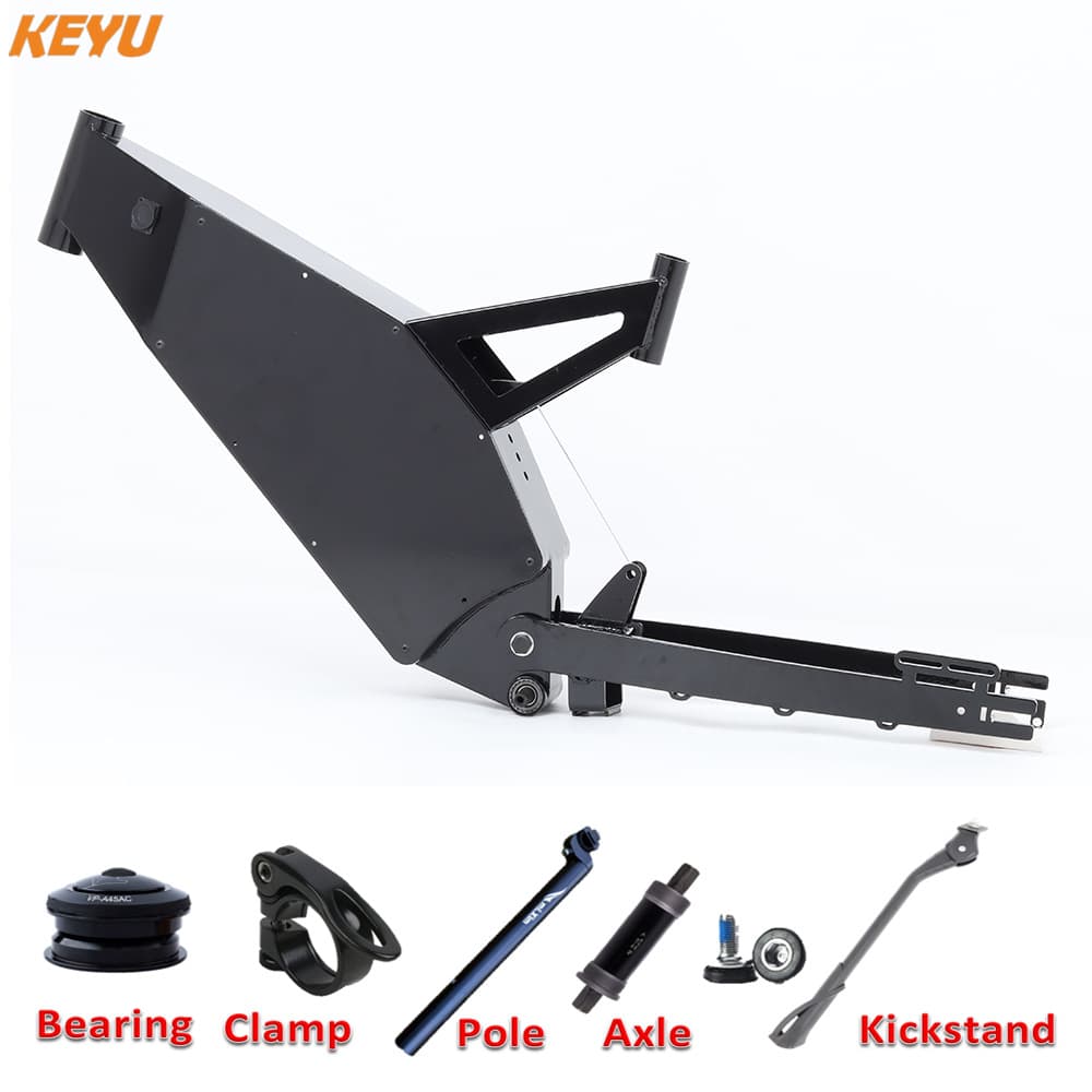 KEYU F6 New Kit Enduro Ebike Frame Fast Electric Bike Frame