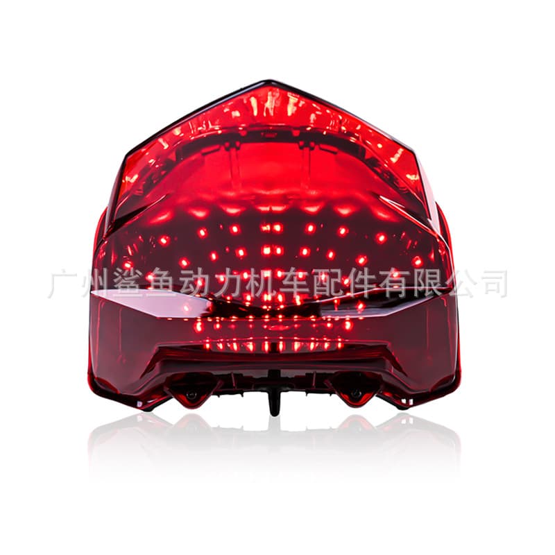 Factory Direct Sales Motorcycle Rear Tail Light Suitable for Winner150 Rs150 Modified Single-Color Butterfly Style Rear Tail Light