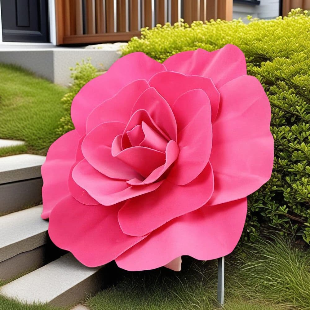 Trending Yellow Rose Vine Wall Artificial Flowers for Wedding Photography and Outdoor Floral Arrangements