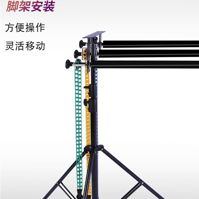 Manual background stand background shaft scroll lift stand scroll lift background crossbar light stand manual background shaft