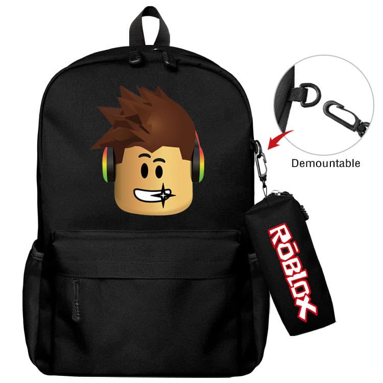 Virtual World Merchandise Parent-Child Backpack Large Capacity Student Schoolbag Laptop Bag Pencil Case Backpack Two-Piece Set
