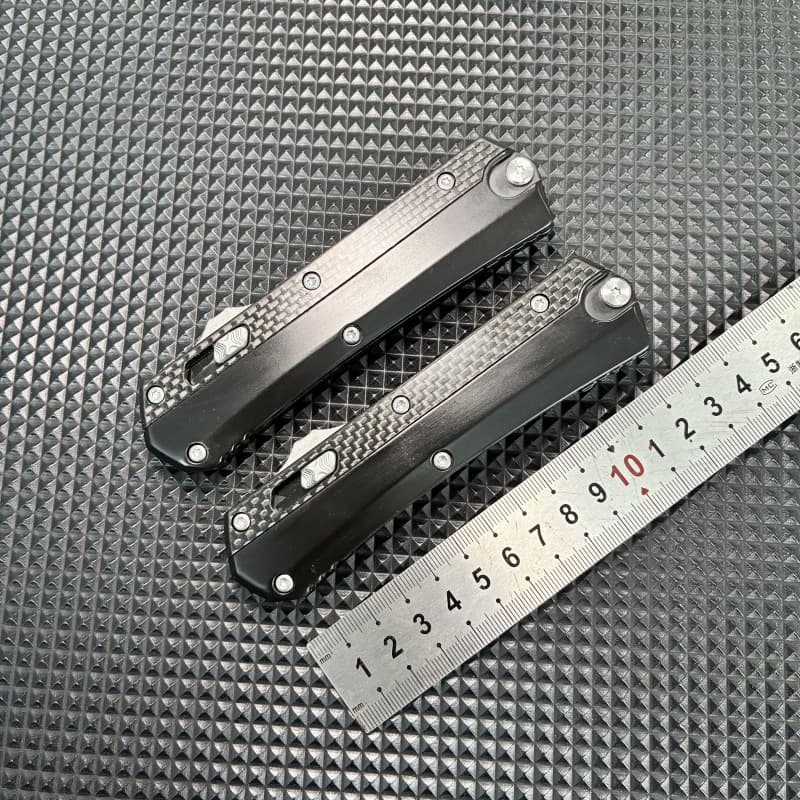 Hot-selling MICROTECH OTF Snake God Zinc Alloy Carbon Fiber Handle EDC Knife Sheath Outdoor Knife Tool Accessories